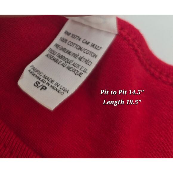 Y2K Shania Twain Red Graphic Tee – Vintage 2000s Concert Style (Small) - Picture 4 of 6